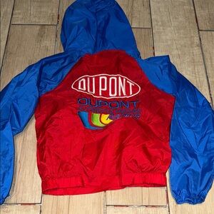 Chase Authentics Kids Racing windbreaker Jeff Gordon  - Red and Blue size 8